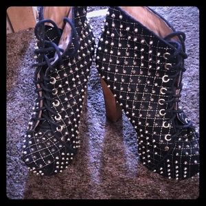 Jeffrey Campbell studded heels